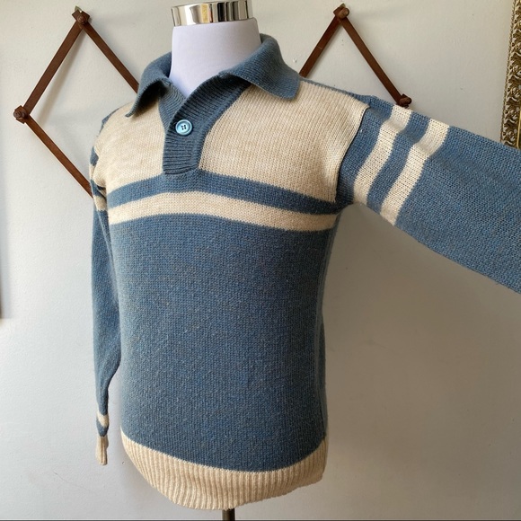 Vintage 1960s 1970s Knit Sweater - Picture 11 of 16